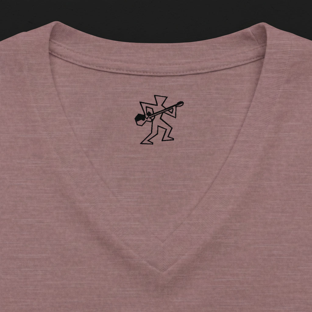 Yo-Yoz Women's Relaxed V-Neck Tee